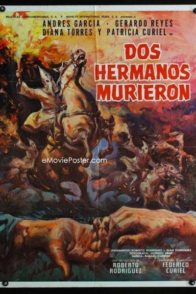 Dos hermanos murieron