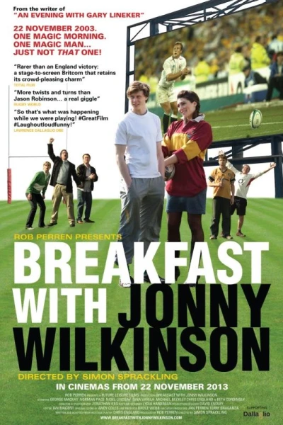 Breakfast with Jonny Wilkinson