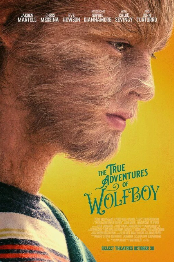 The True Adventures of Wolfboy Juliste