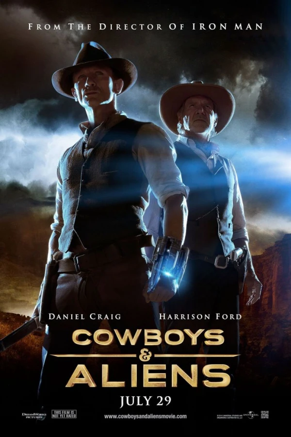 Cowboys Aliens Juliste