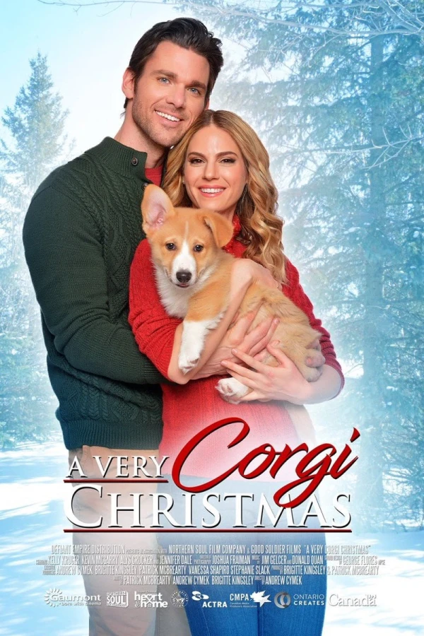 A Very Corgi Christmas Juliste
