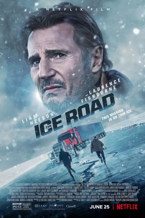 The Ice Road Juliste