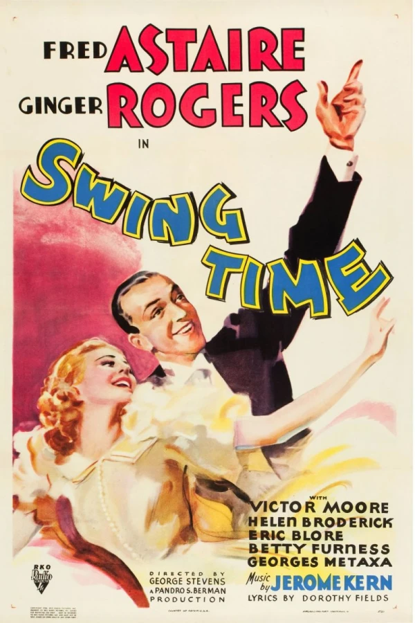 Swing Time Juliste