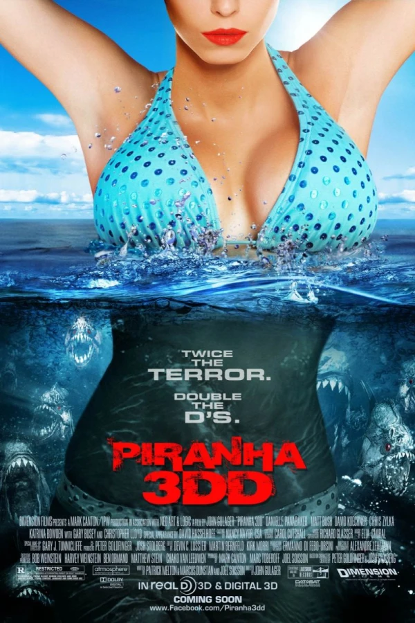 Piranha 3DD Juliste