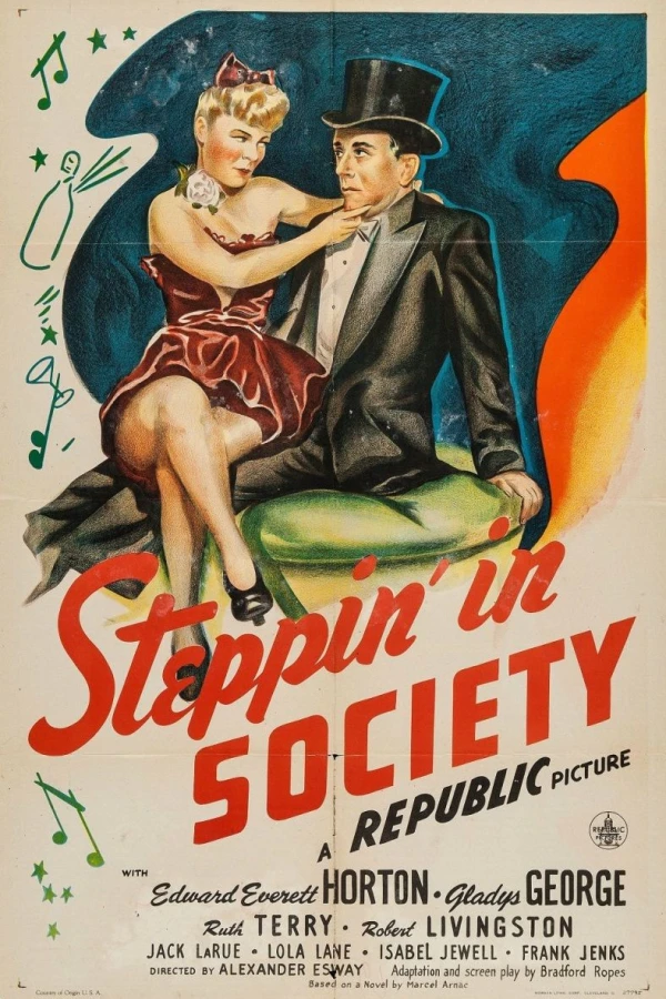 Steppin' in Society Juliste