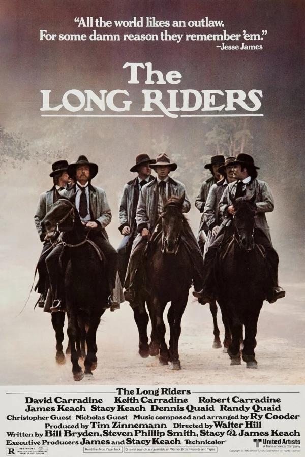 The Long Riders Juliste