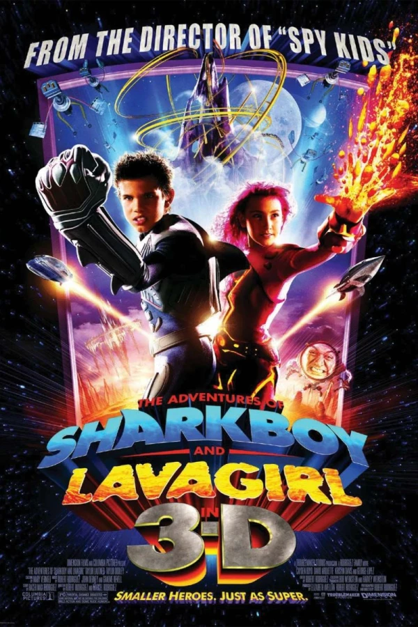 The Adventures of Sharkboy and Lavagirl 3-D Juliste