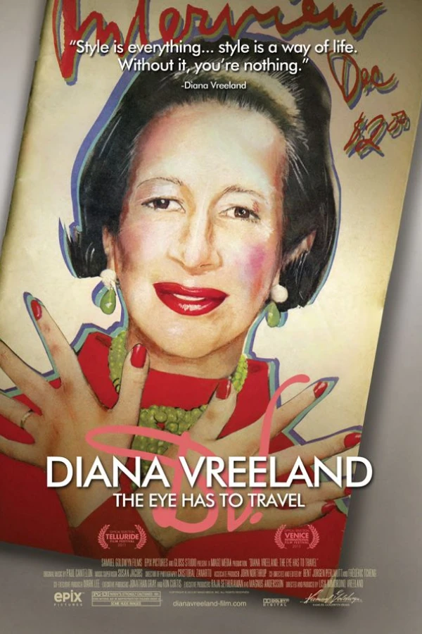 Diana Vreeland: The Eye Has to Travel Juliste