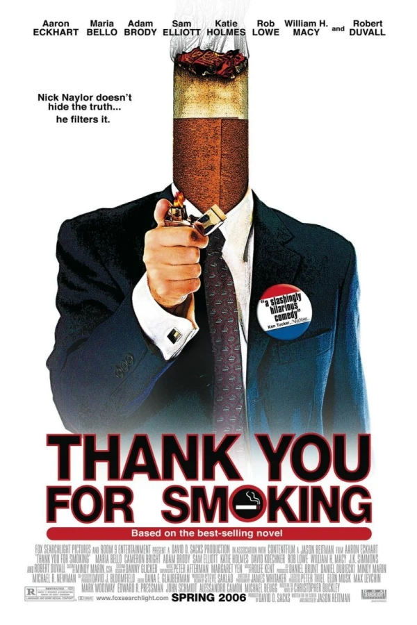 Thank You for Smoking Juliste