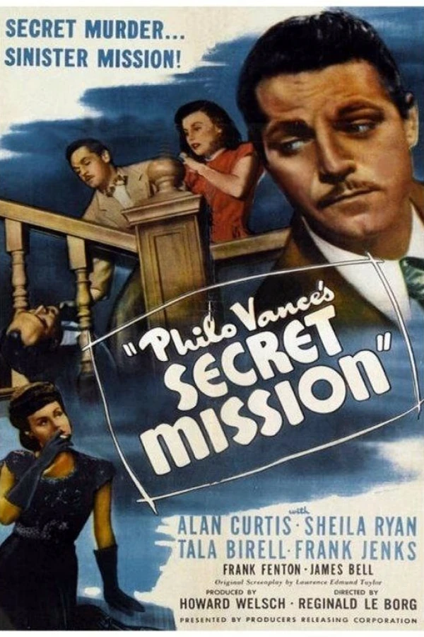 Philo Vance's Secret Mission Juliste