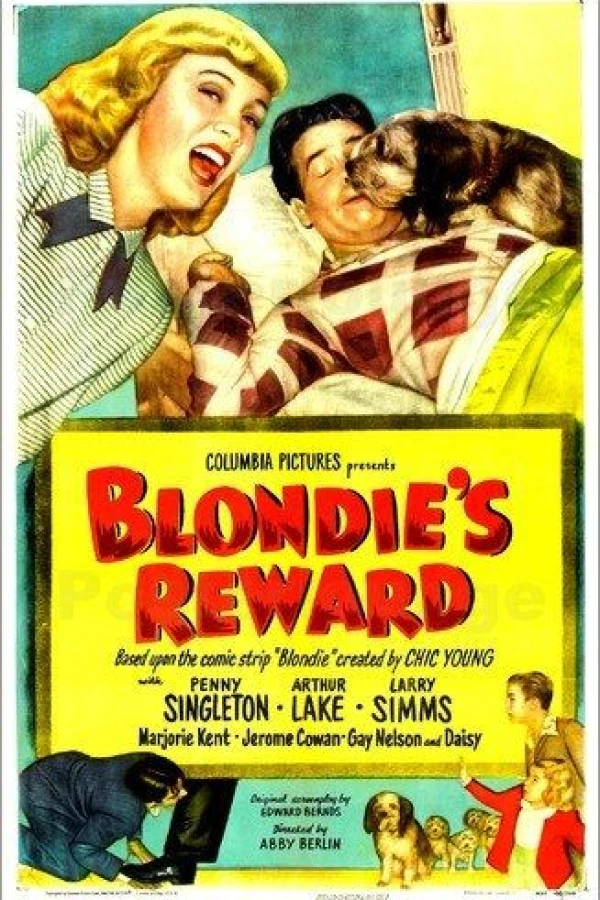 Blondie's Reward Juliste