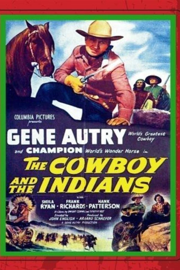 The Cowboy and the Indians Juliste