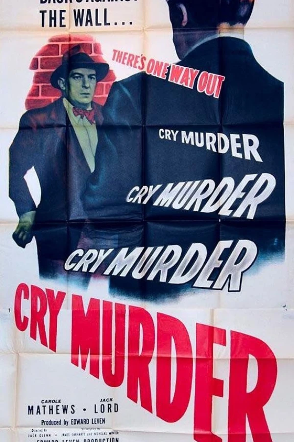 Cry Murder Juliste