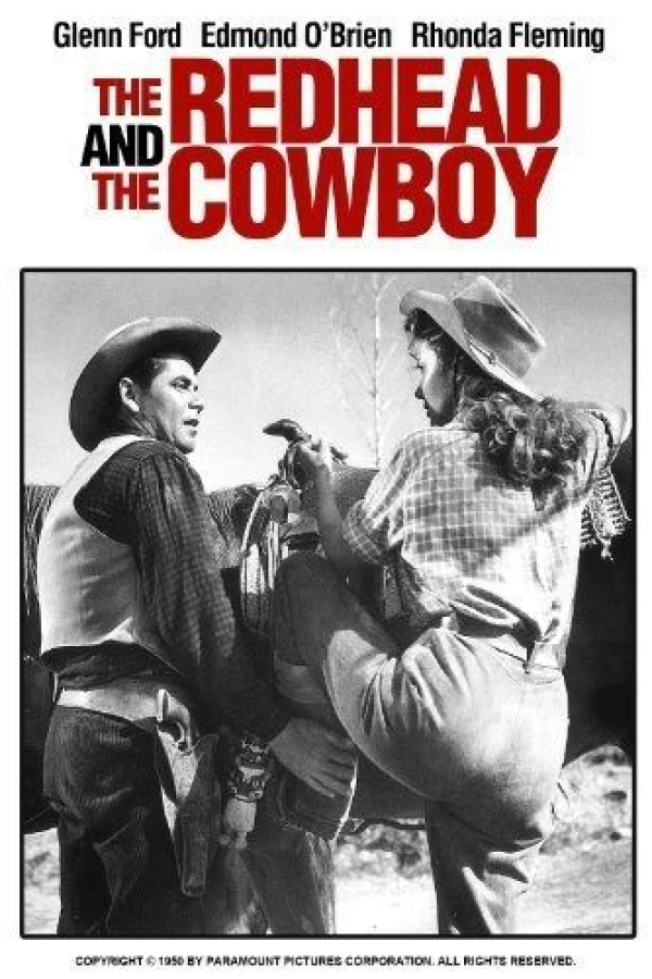 The Redhead and the Cowboy Juliste