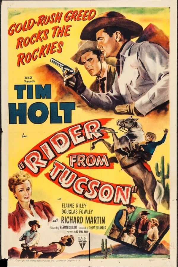 Rider from Tucson Juliste