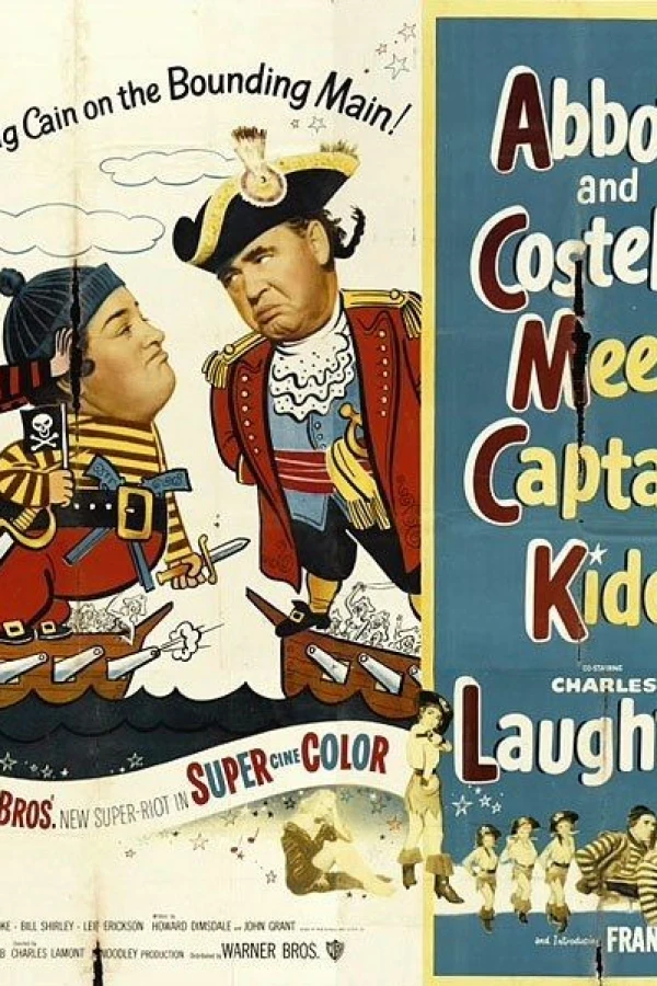 Abbott and Costello Meet Captain Kidd Juliste