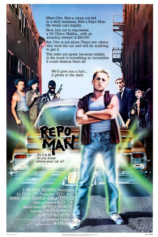 Repo Man Juliste