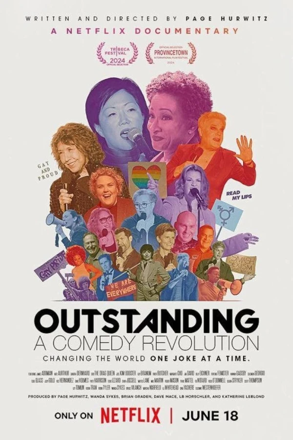 Outstanding: A Comedy Revolution Juliste