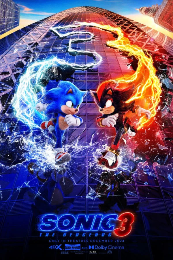 Sonic the Hedgehog 3 Juliste