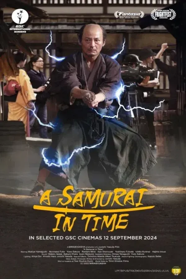 A Samurai in Time Juliste