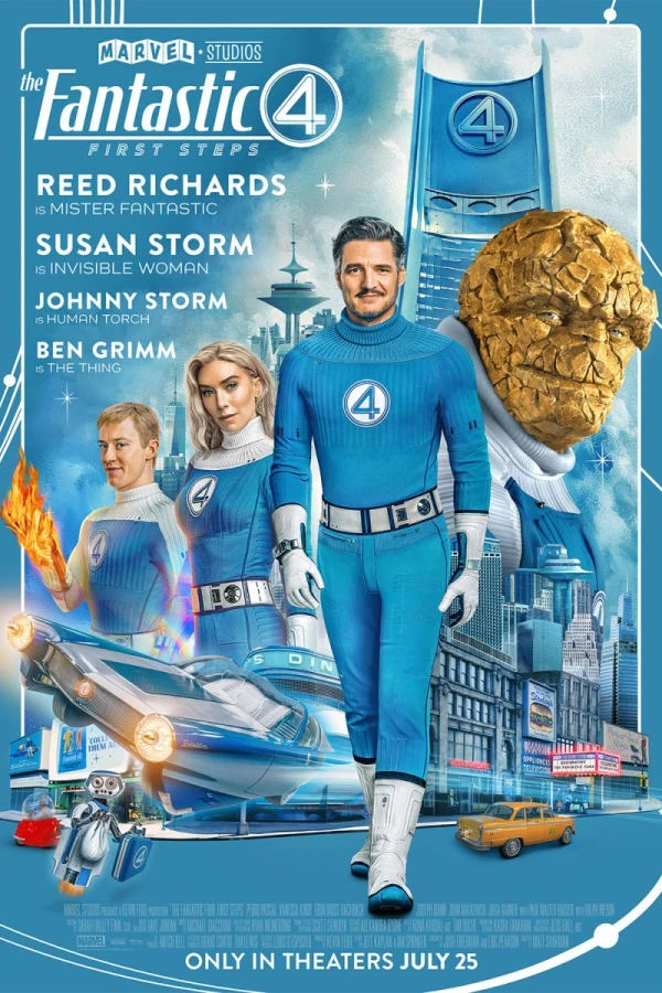 The Fantastic Four: First Steps Juliste