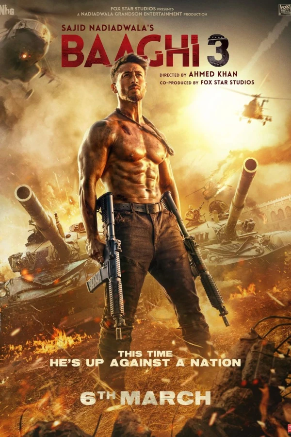 Baaghi 3 Juliste