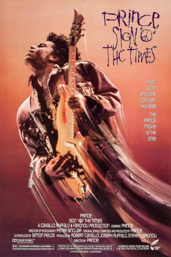 Prince: Sign 'o' the Times Juliste