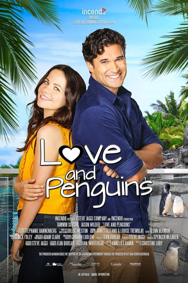 Love and Penguins Juliste