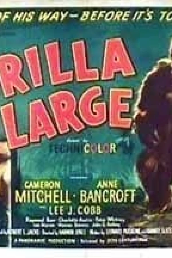 Gorilla at Large Juliste