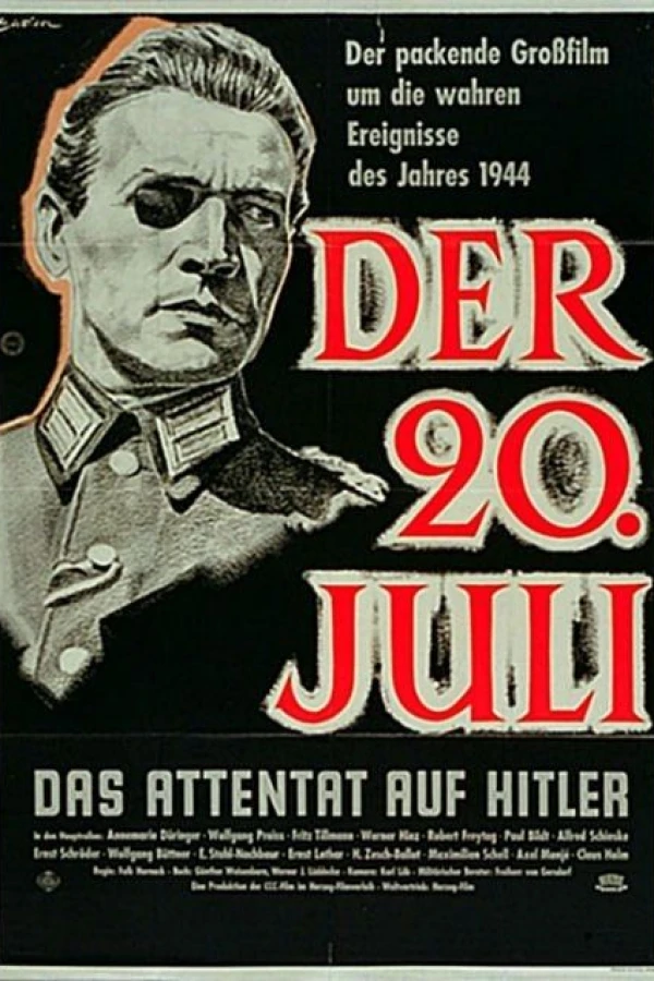 The Plot to Assassinate Hitler Juliste