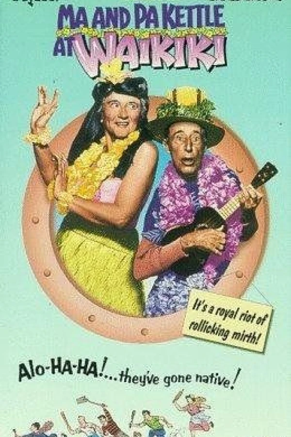 Ma and Pa Kettle at Waikiki Juliste