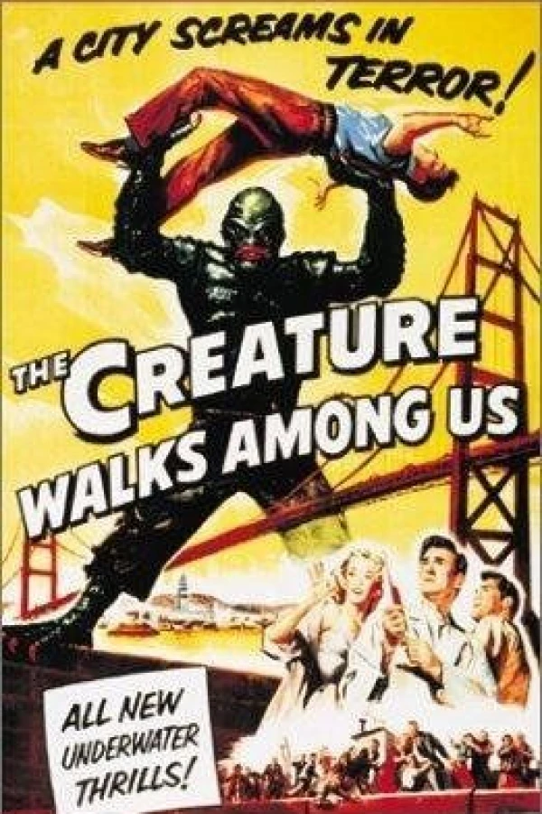 The Creature Walks Among Us Juliste