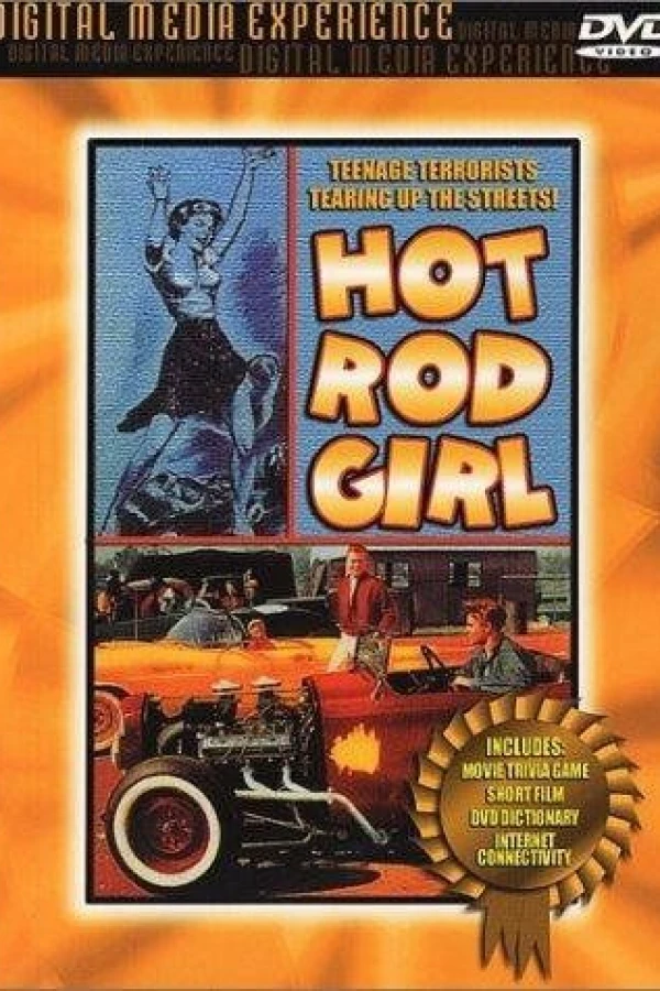 Hot Rod Girl Juliste