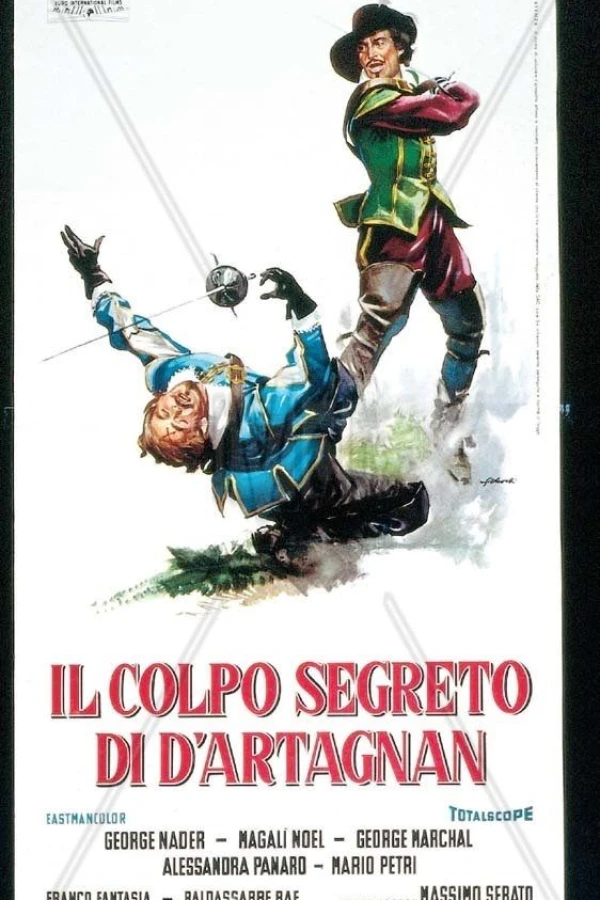 Il colpo segreto di d'Artagnan Juliste