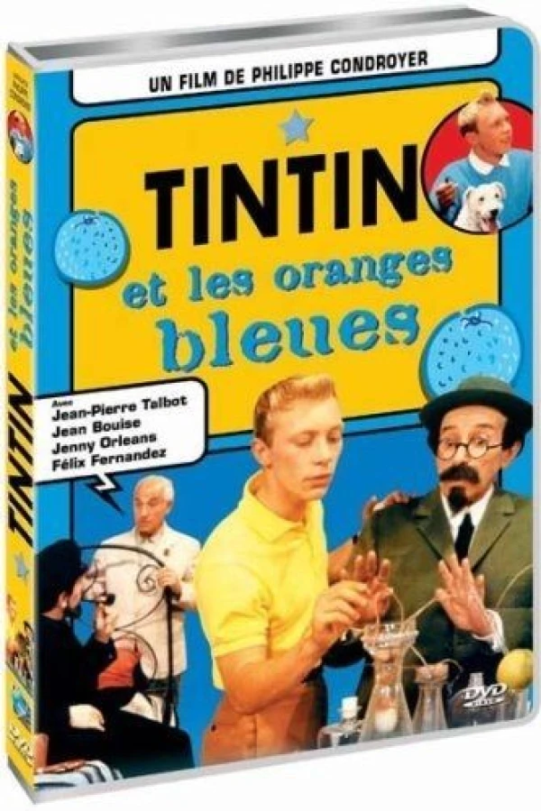 Tintin et les oranges bleues Juliste