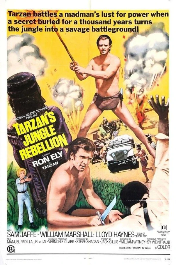 Tarzan's Jungle Rebellion Juliste