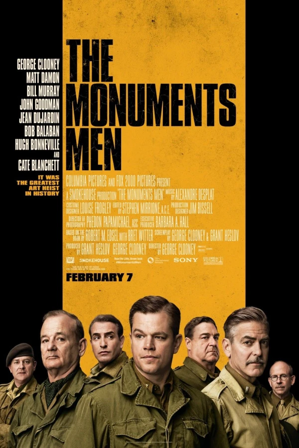 The Monuments Men Juliste