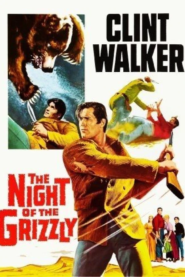 The Night of the Grizzly Juliste