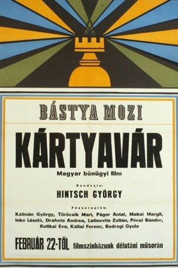 Kártyavár Juliste