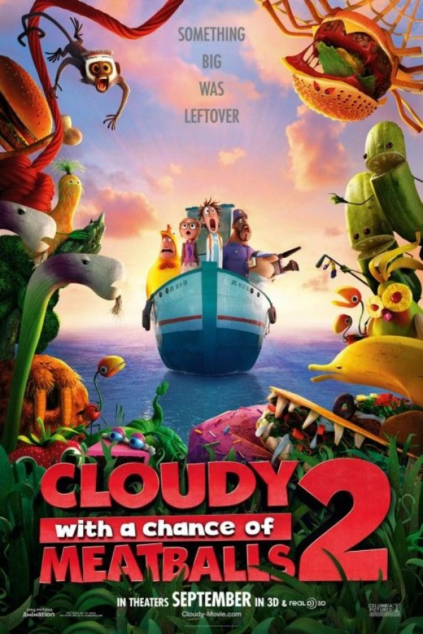 Cloudy with a Chance of Meatballs 2 Juliste