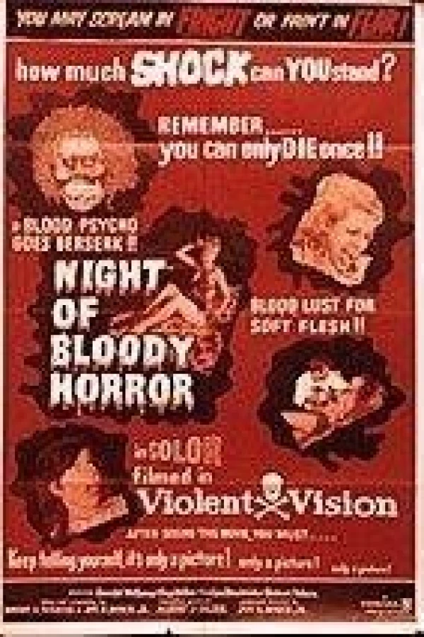 Night of Bloody Horror Juliste