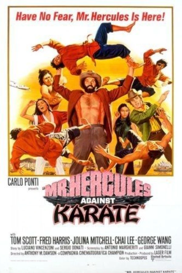 Mr. Hercules Against Karate Juliste