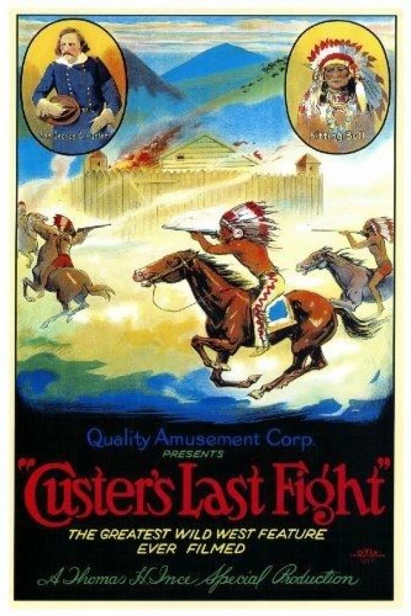 Custer's Last Fight Juliste