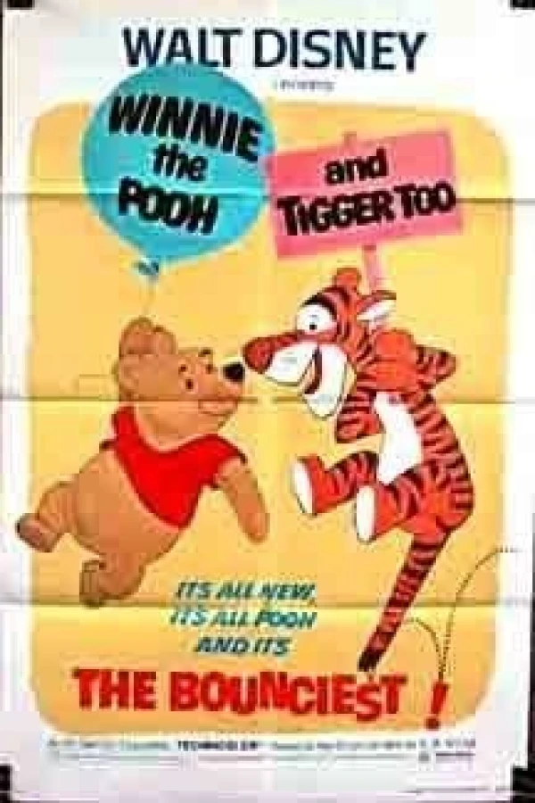 Winnie the Pooh and Tigger Too Juliste