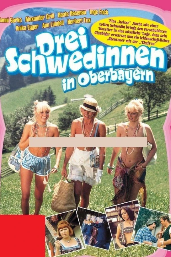 Drei Schwedinnen in Oberbayern Juliste