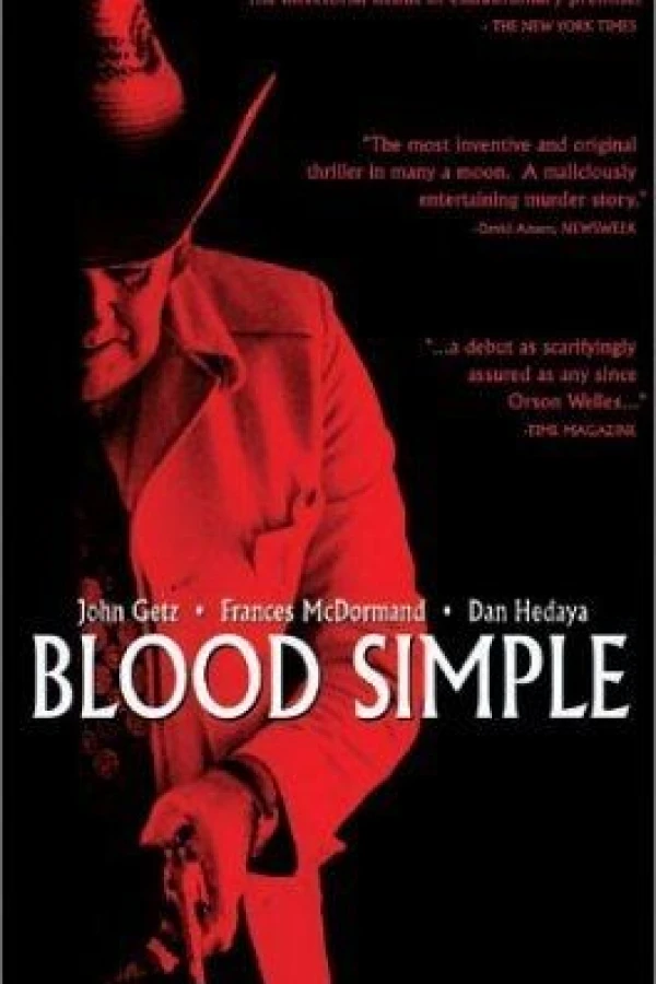 Blood Simple. Juliste