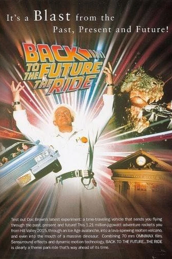 Back to the Future... The Ride Juliste