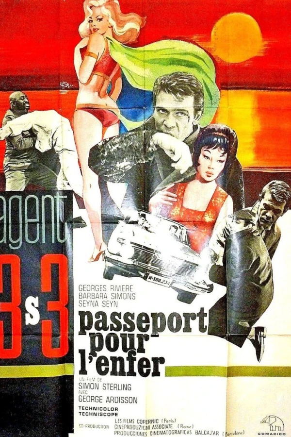 Agent 3S3: Passport to Hell Juliste