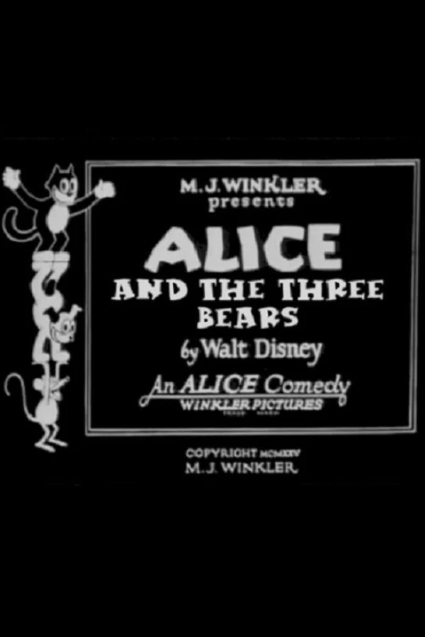 Alice and the Three Bears Juliste