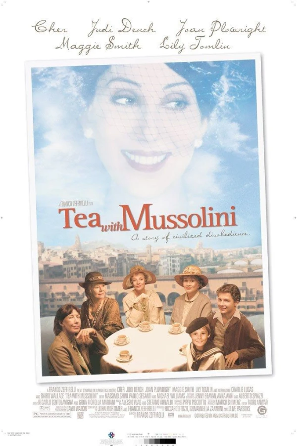 Tea with Mussolini Juliste